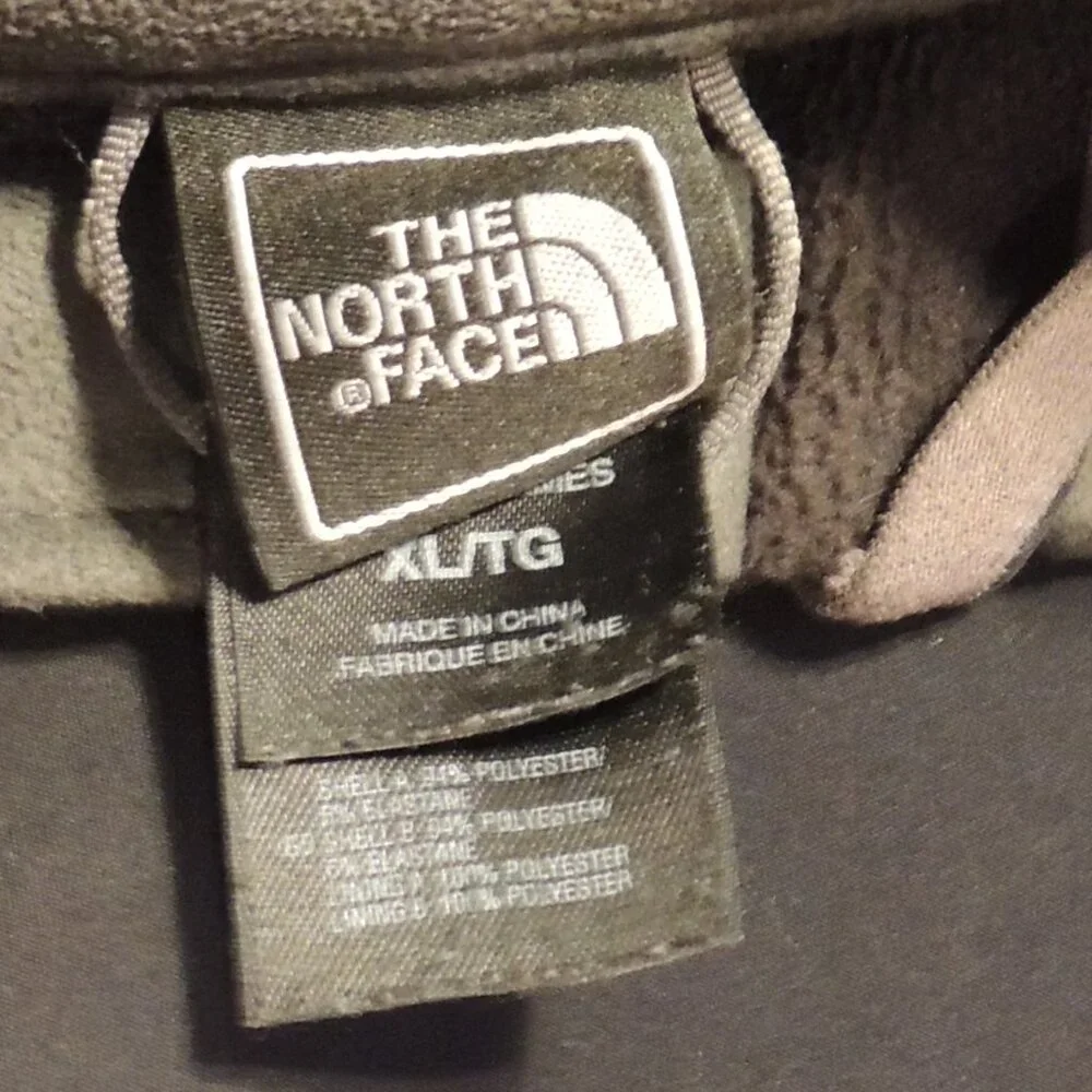 North Face Apex Jacket Men X Large Black Full Zip Pockets Outdoor Camp Jacket